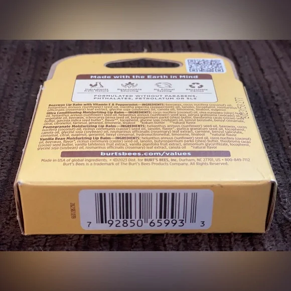 Burt’s Bees Lip Balms — Conditioning 4 Pack Set - Picture 8 of 16